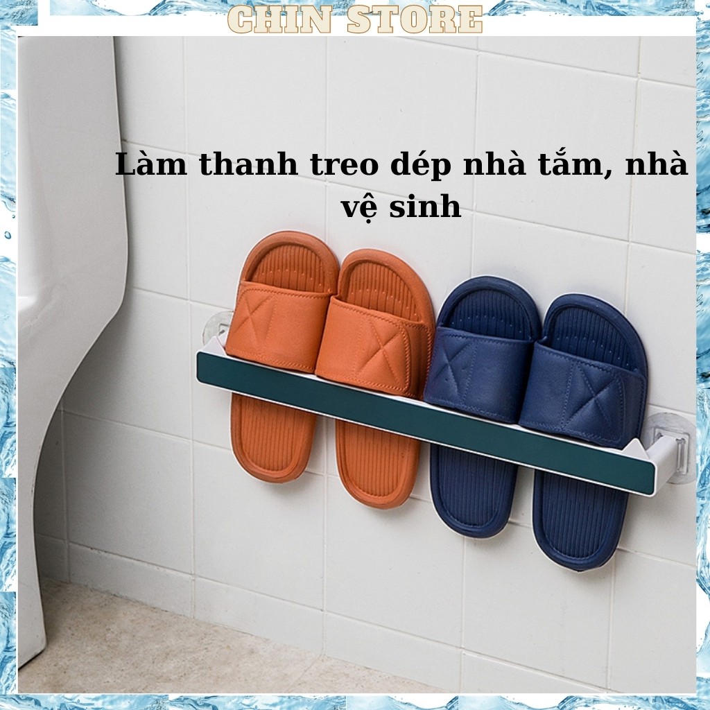 Thanh treo khăn mặt, treo khăn tắm đa năng gắn tường siêu chịu lực 47.3cm