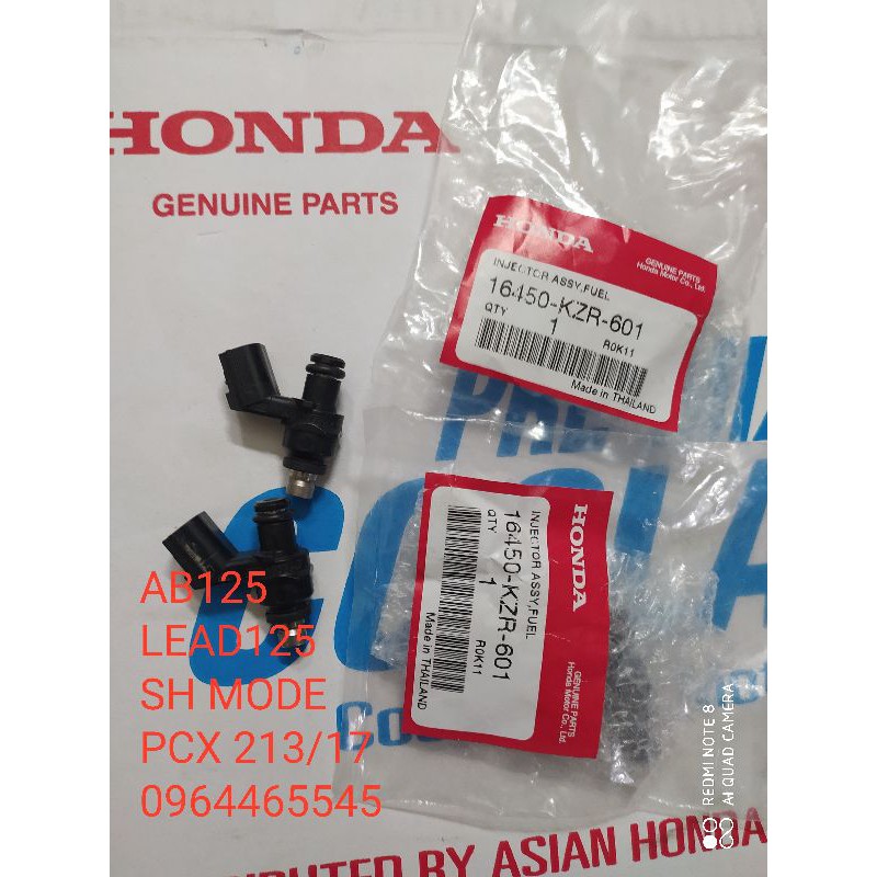 Kim phun Ab 125/ SH mode/ Lead 125/ Fu 125 zin Honda thái  chuẩn 100%