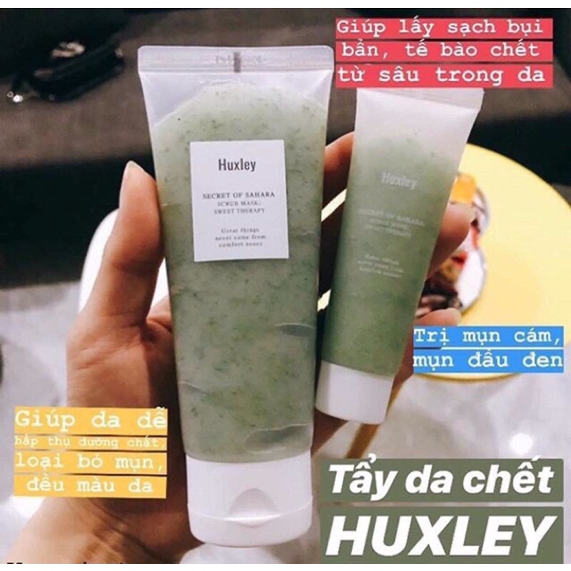 Tẩy da chết Huxley Hàn Quốc Chính Hãng
