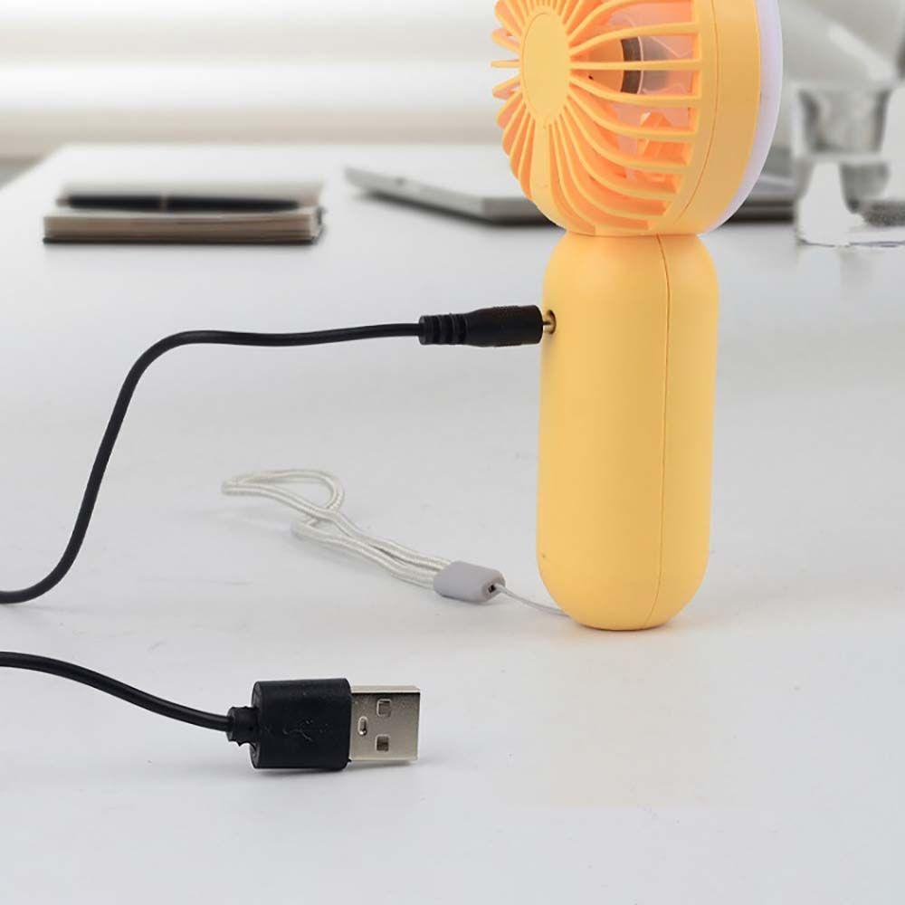 QUINTON Quạt Cầm Tay Du Lịch &amp; Mua Sắm USB Yên Tĩnh Nhỏ Gọn Sáng Tạo