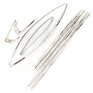 Bộ nẹp viền cong kính, chân kính KIA Cerato 2019-2020