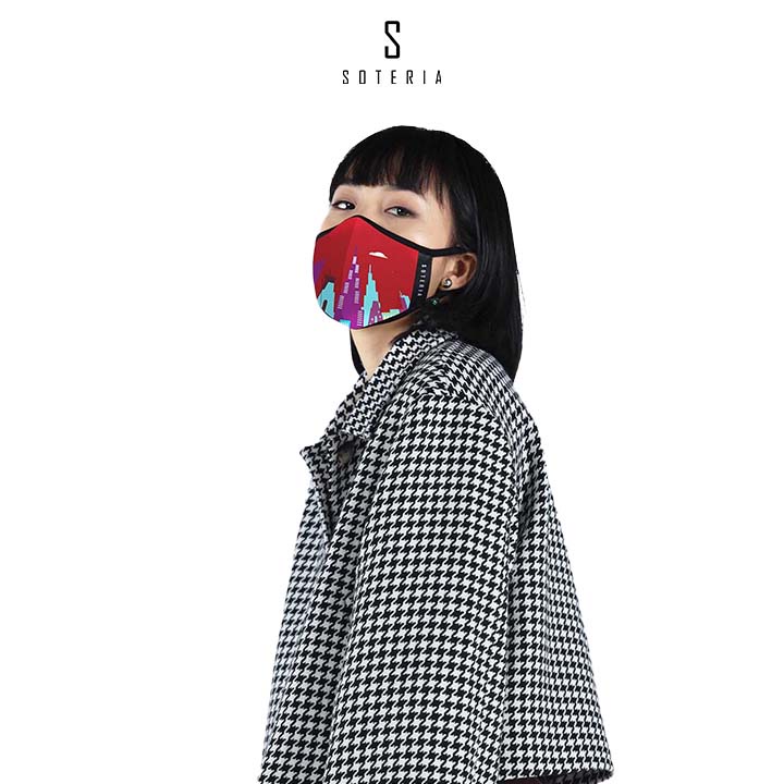 Khẩu trang tiêu chuẩn Quốc Tế SOTERIA Tết ST167 - Bộ lọc N95 BFE PFE 99 lọc đến 99% bụi mịn 0.1 micro- Size S,M,L