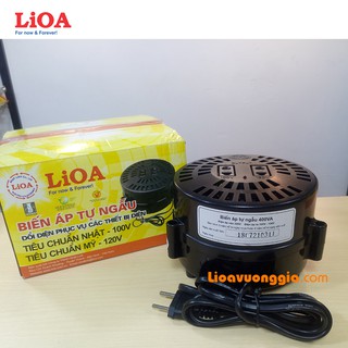 Đổi điện 220V sang 100 & 120V LiOA công suất 400VA