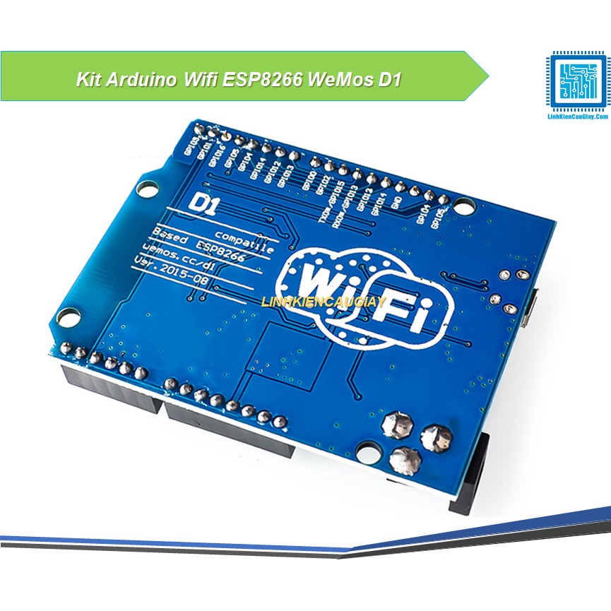 Kit Arduino Wifi ESP8266 WeMos D1