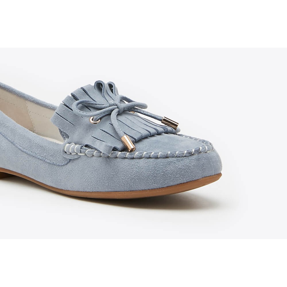 Giày đế bệt Pazzion Singapore chính hãng 8328-11 - BLUE