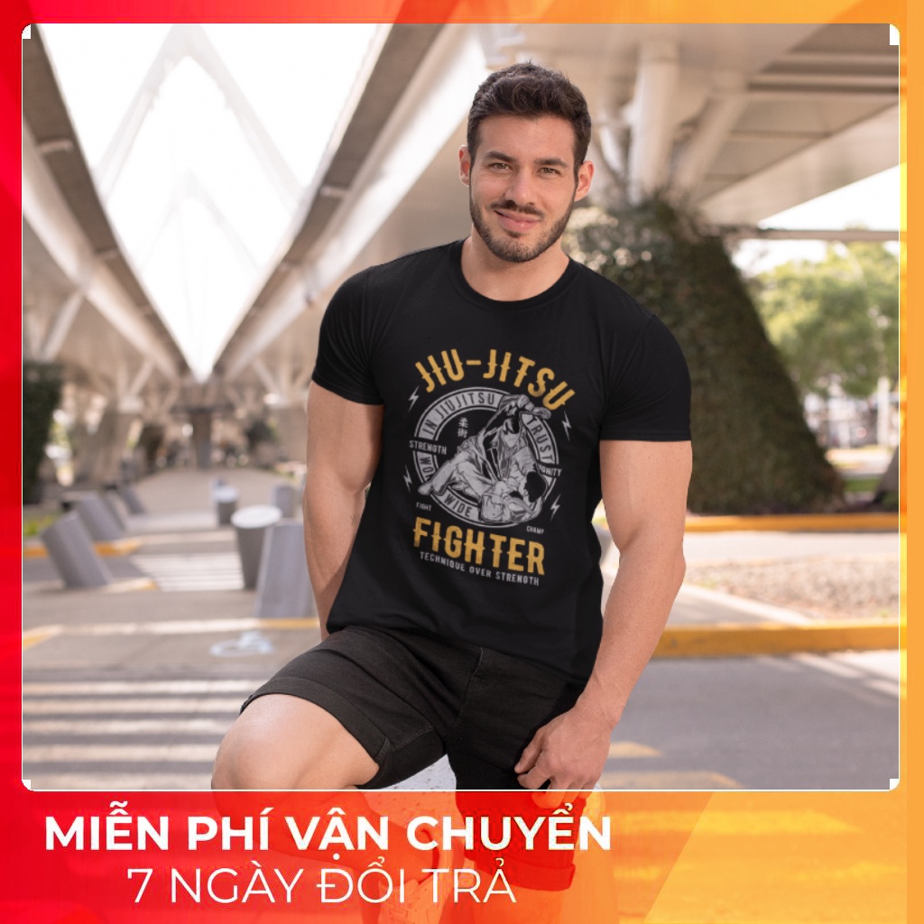 Áo thun Brazillian Jiu-Jitsu Fighter