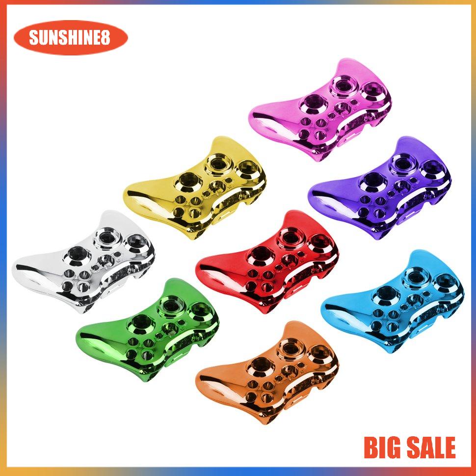 【SUN】Wireless Controller Shell Case Bumper Thumbsticks Buttons Game for Xbox 360