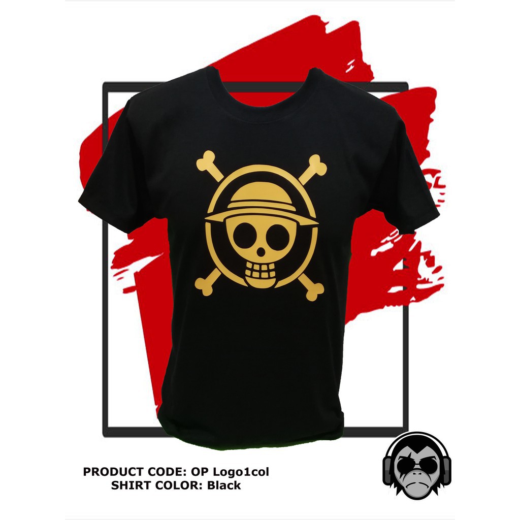 Mẫu áo thun OP LOGO 01 one piece anime inspired shirt cực ngầu siêu chất