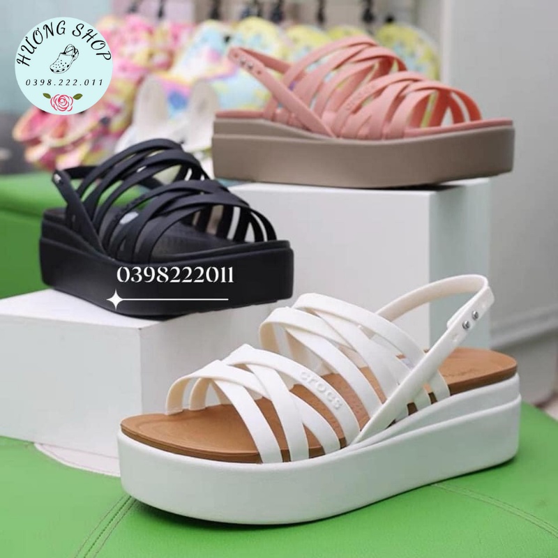 Sandal nữ, sandal Brooklyn quai đan 5p cao cấp siêu êm mềm nhẹ, bền đẹp cho nữ