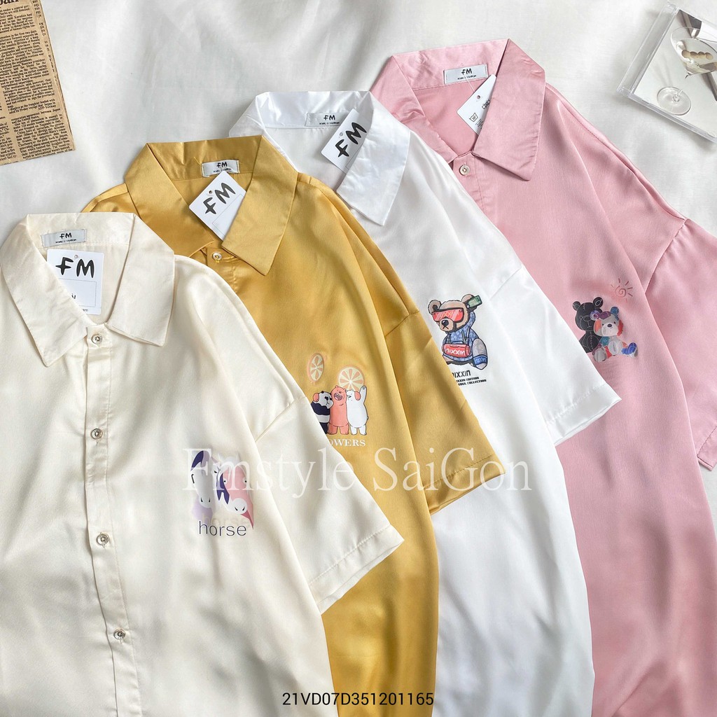 Đầm sơ mi lụa cổ đức vạt bầu ullzang thời trang nữ FMStyle SaiGon 21VD07D351201 | BigBuy360 - bigbuy360.vn