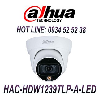 Camera dahua 2.0mp full color hac-hdw1239tlp-a-led đèn trợ sáng 20 mét