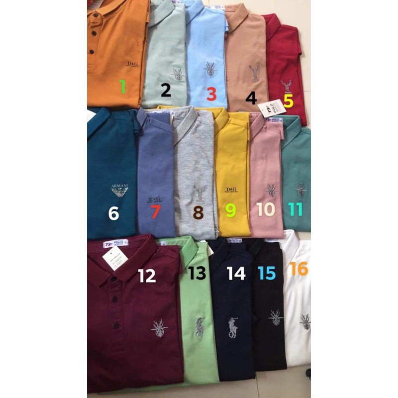 combo 3 ÁO THUN NAM CÓ CỔ RILEY HUYNH | BigBuy360 - bigbuy360.vn