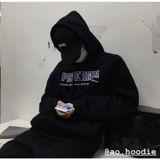 (VIDEO THẬT) ÁO HOODIE PEPERMIA ĐEN