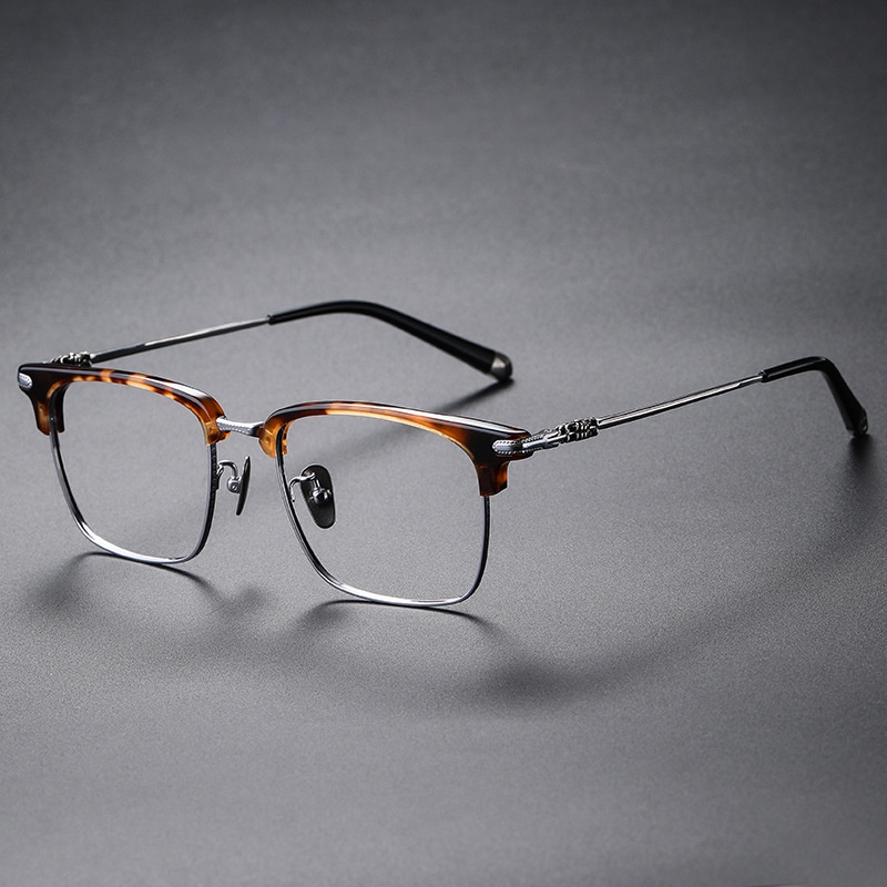 Mắt Kính Gọng Vuông / Trái Tim Bằng Titan Phù Hợp Cho Mắt Kính acetate 9.25