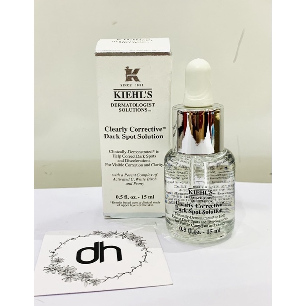 SERUM Giảm Thâm Nám Kiehl's Clearly Corrective Dark Spot Solution 4ml/15ml