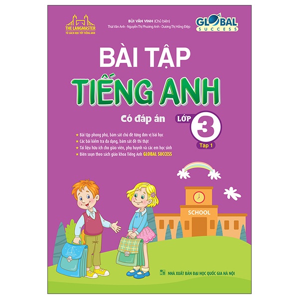Sách Global Success - Bài Tập Tiếng Anh Lớp 3 - Tập 1