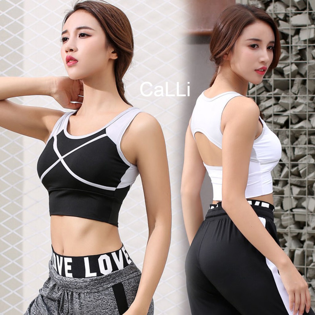 Bra Tập Gym Yoga Cao Cấp Kiểu Dáng Hàn Quốc