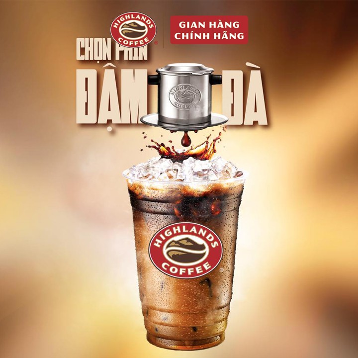 Cà phê rang xay Truyền Thống Highlands Coffee 200g, cafe rang xay pha phin Truyền thống: cà phê arabica + cà phê robusta | BigBuy360 - bigbuy360.vn