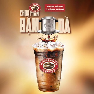 Phin pha cà phê rang xay inox Highlands Coffee