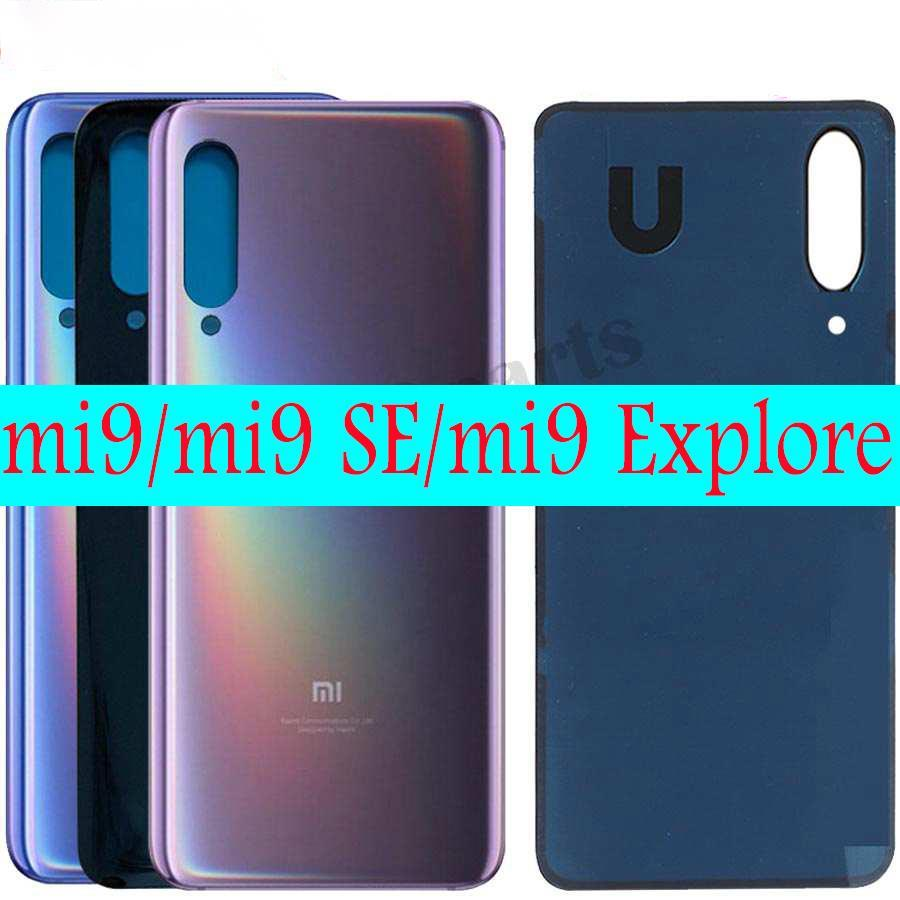 Nắp lưng bảo vệ pin mặt gương thay thế dành cho Xiaomi Mi 9/Mi 9 SE