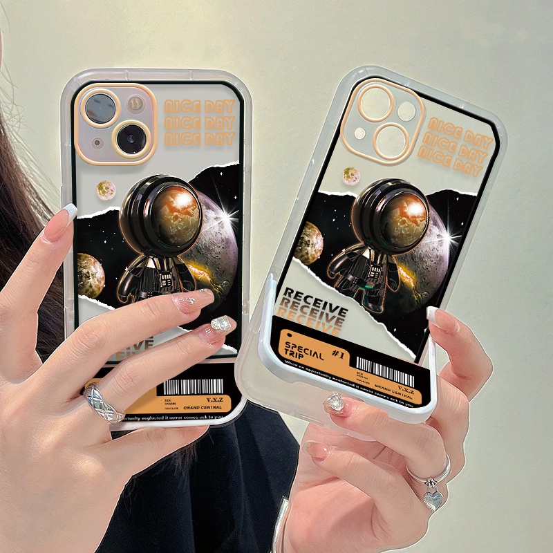 Ốp Điện Thoại TPU Trong Suốt Họa Tiết Hoạt Hình Cho Iphone 13 11 12 Pro MAX XR X XS MAX 8 7 6S Plus SE 2020