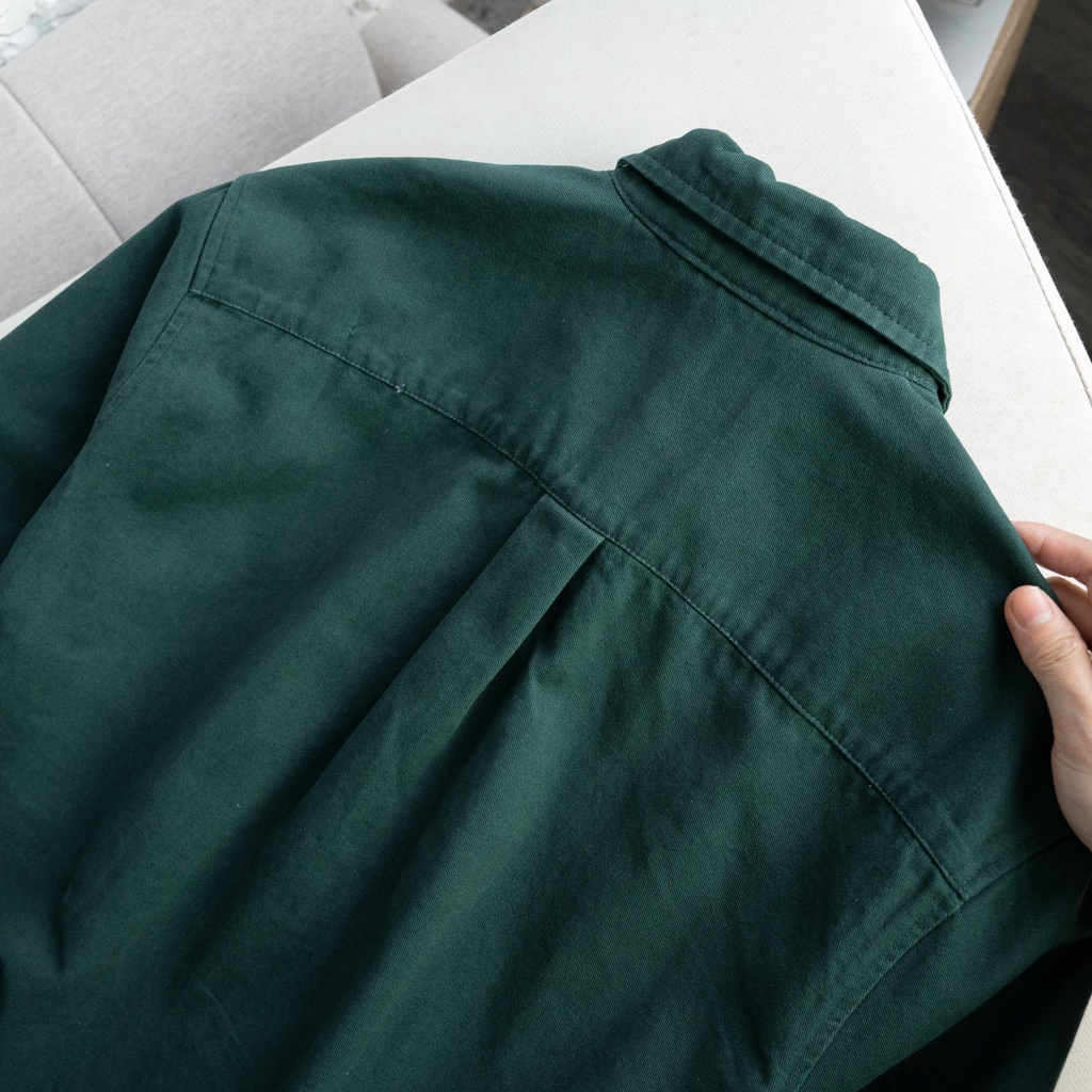 Áo sơ mi nam dài tay Bentino basic chất kaki cao cấp,form rộng, thoải mái