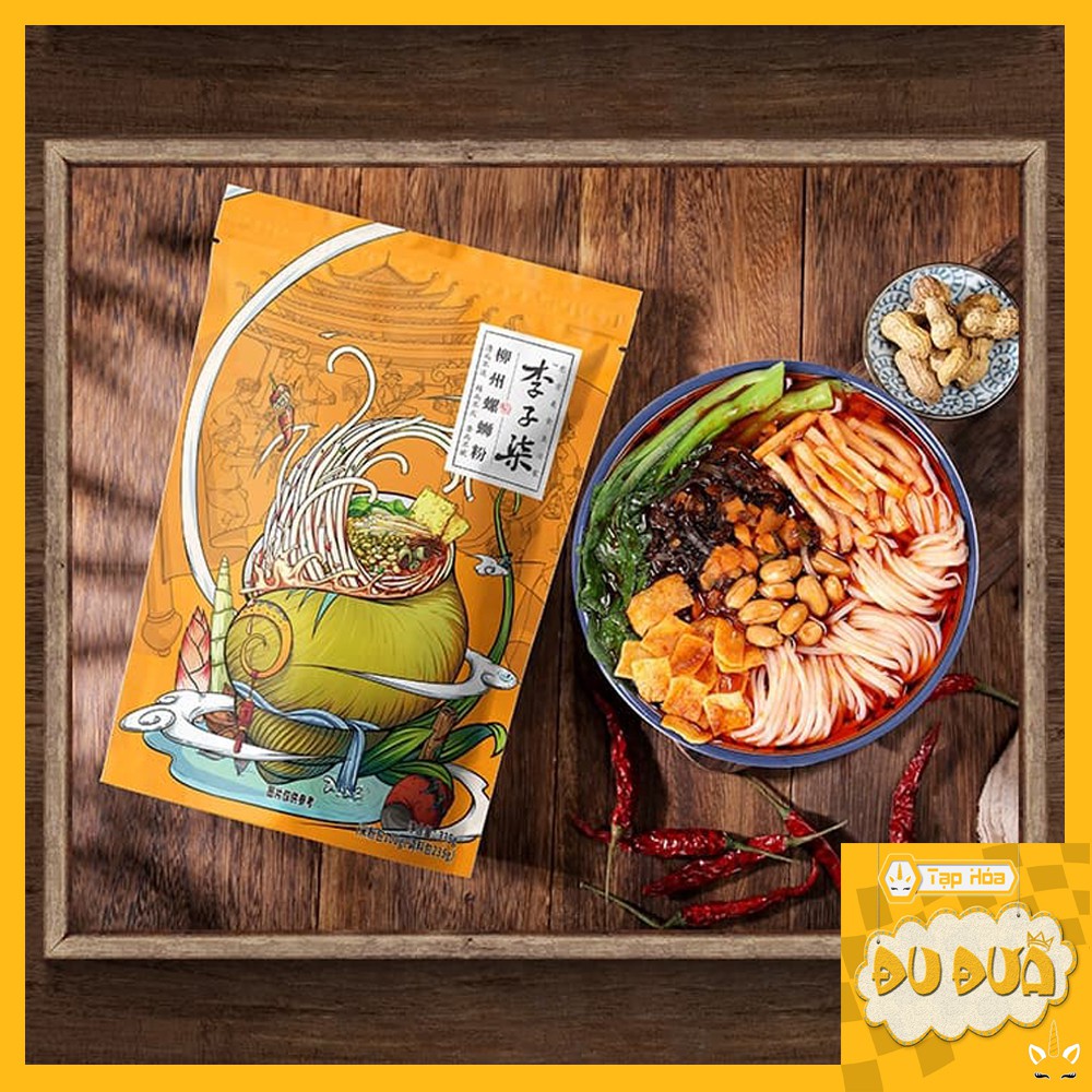 [Mã SKAMLTS7 giảm 10% đơn 150K] [Có sẵn] Bún Ốc Lý Tử Thất, Bún Liễu Châu Gói Lớn 335g