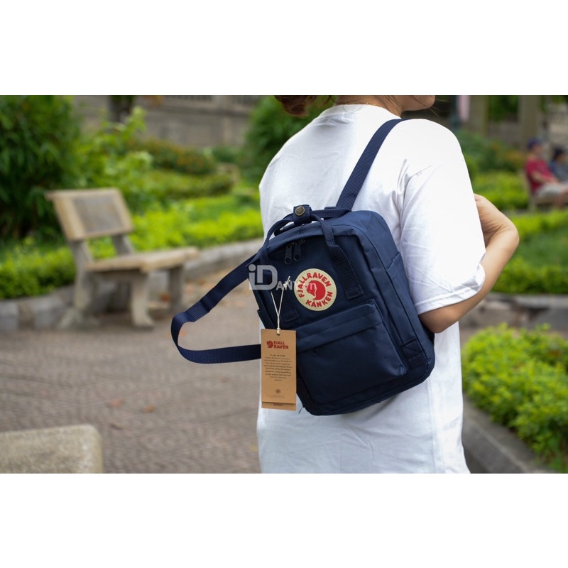 Balo thời trang Ulzzang nữ,túi kanken mini thời trang đẹp giá rẻ.tặng kèm 3 huy hiệu