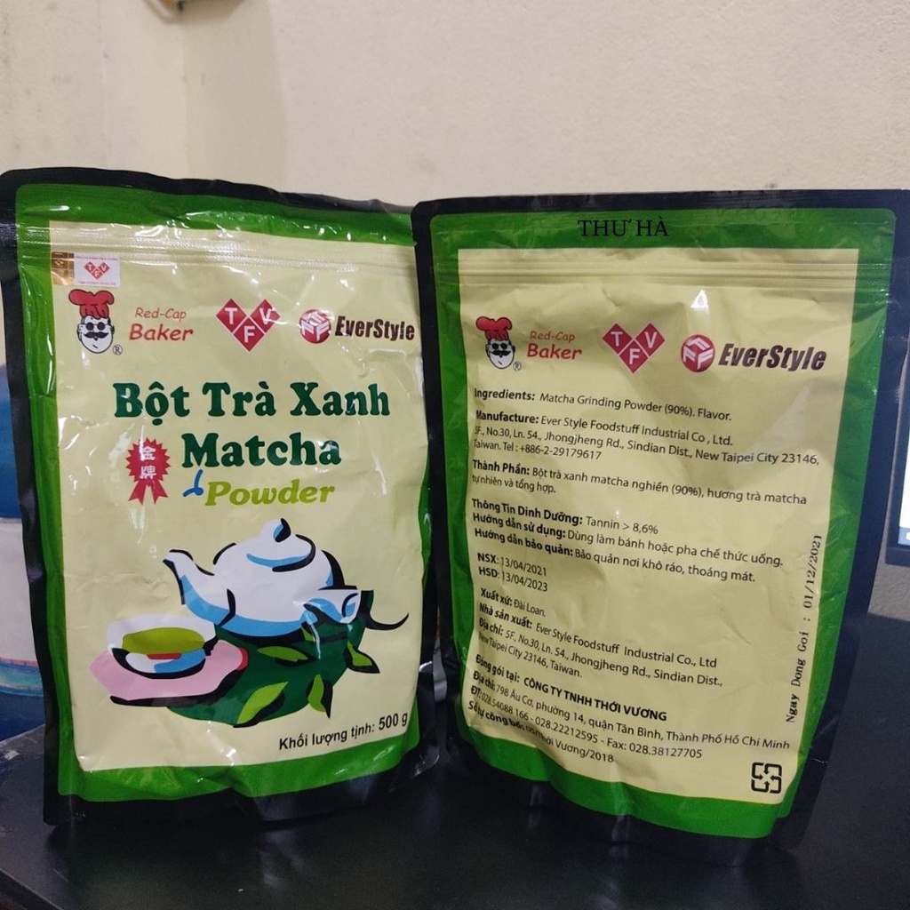 Bột MatCha/trà xanh Đài Loan