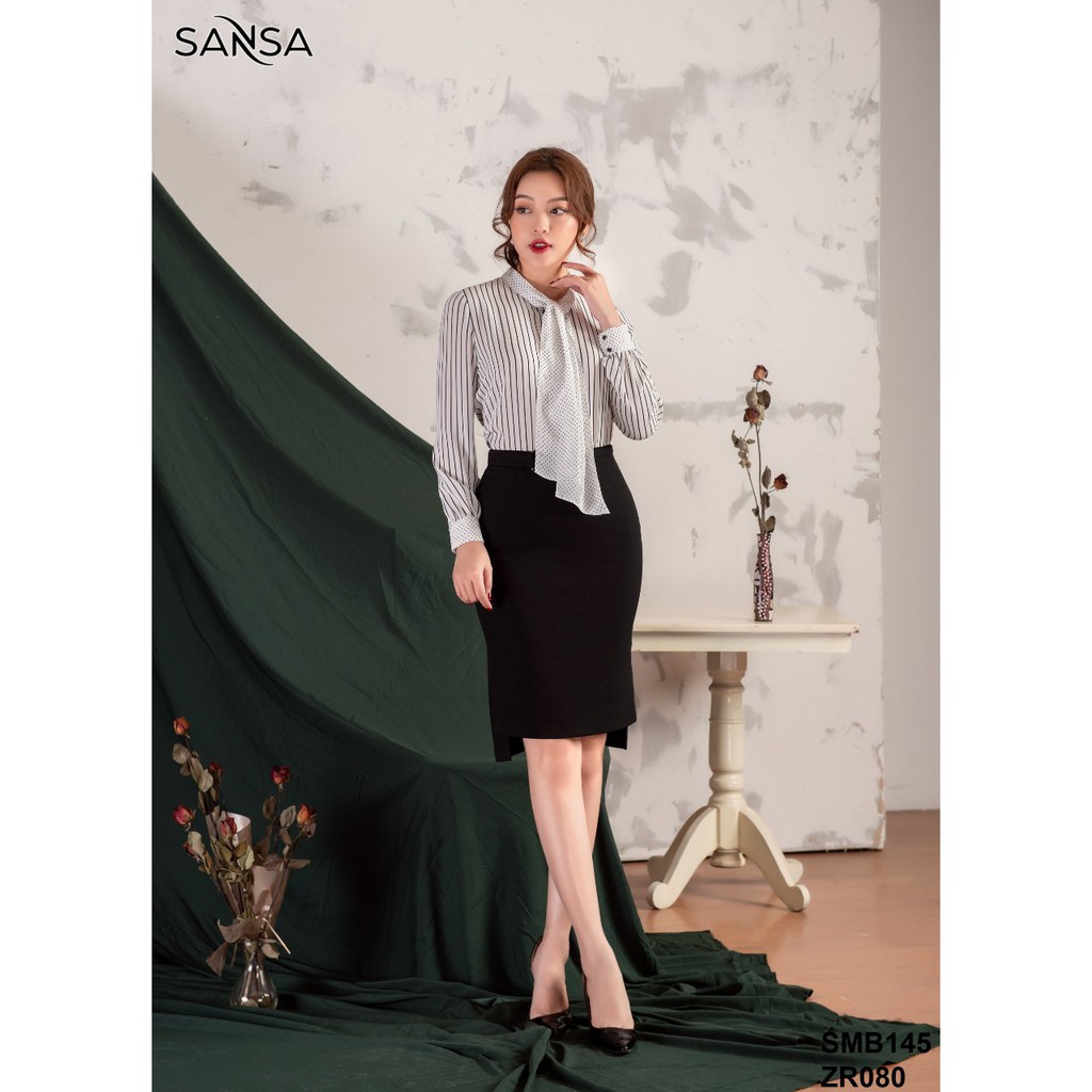 Sơ mi nữ kẻ sọc công sở(SANSA)
