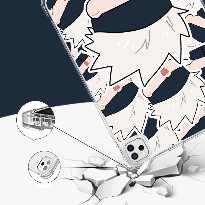 Ốp Máy Tính Bảng TPU Mềm Họa Tiết Hoạt Hình Dễ Thương Cho iPad Air4 Air5 Pro11 "Pro12.9" GEN7 / 8 / 9 mini6 Air3 Air2 Air1 mini4 / 5