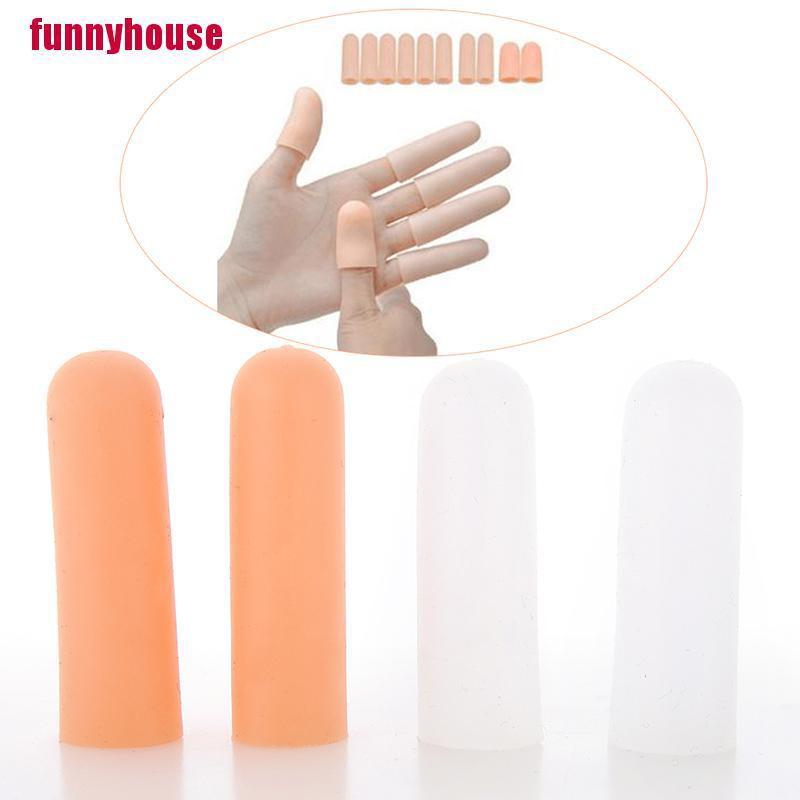 1 Cặp Ống Silicone Bảo Vệ Ngón Chân Chống Nứt Nẻ Hiệu Quả