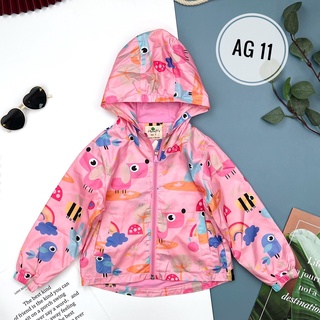 Áo gió hình bé trai - bé gái size 6-10