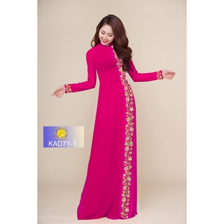 Vải Áo Dài Tằm Ý, Lụa Nhật  KAD71