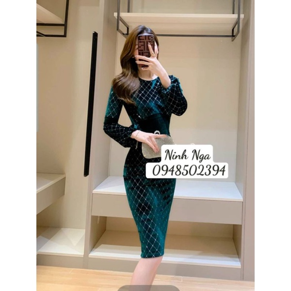Vải nhung 7 biên gc