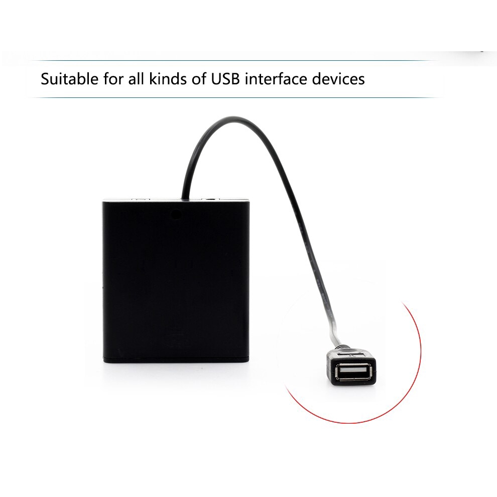 Hộp Sạc Pin Usb Cho Dây Đèn LED 5V