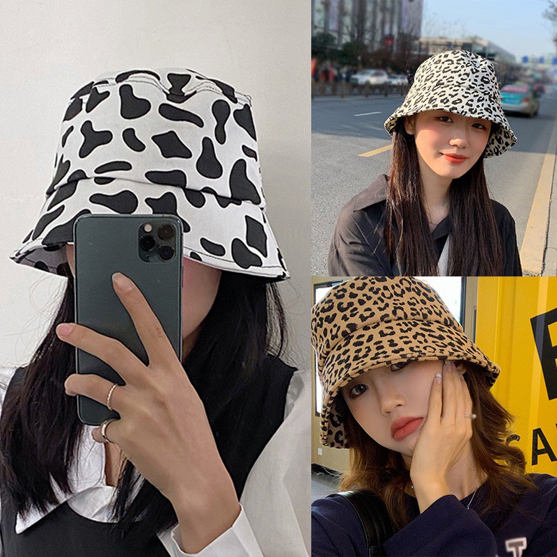 Mũ lông họa tiết ngựa vằn đáng yêu thời trang cho nữ