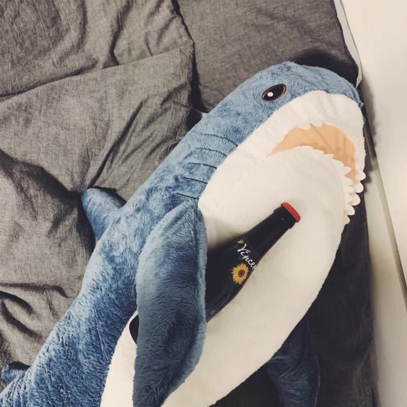 IKEA GẤU BÔNG CÁ MẬP ĐÁNG YÊU