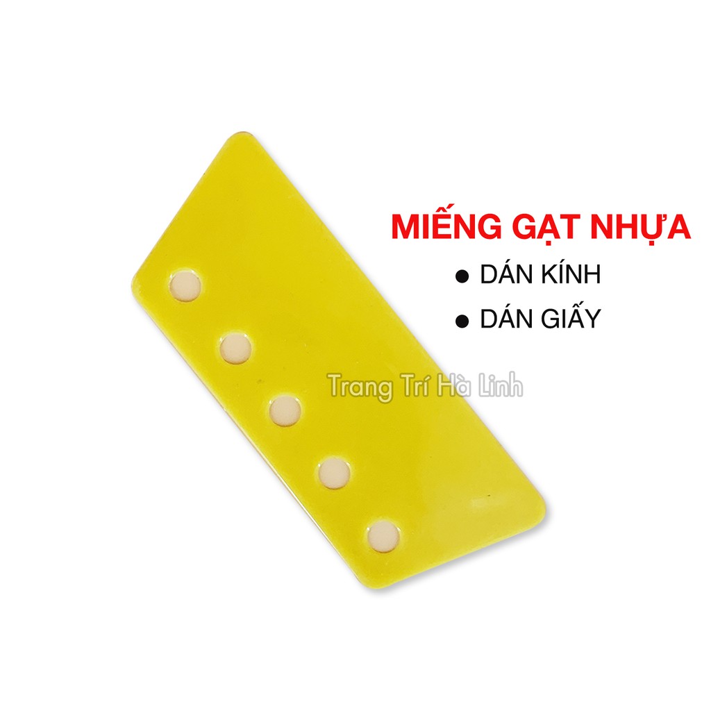 Miếng gạt nhựa hỗ trợ dán decal, giấy dán tường, giấy dán kính chuyên dụng - Trang Trí Hà Linh