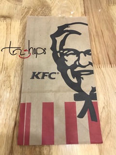 Túi giấy đựng đồ ăn KFC