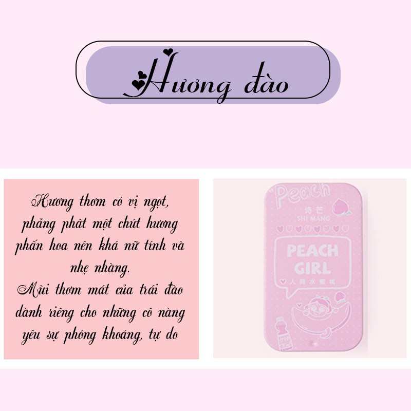 Nước hoa khô SHIMANG hương trái cây ngọt ngào tươi mát sáp thơm ZD-NH2 | BigBuy360 - bigbuy360.vn