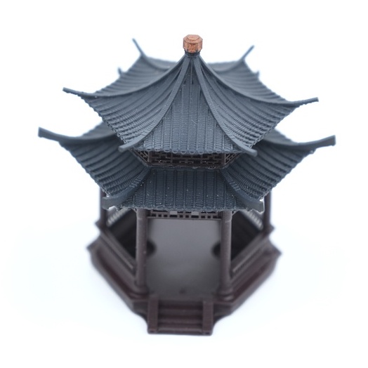 Mô hình kiến trúc Trung Hoa: Tiểu đình - VDS0009- Sưu tầm,trang trí tiểu cảnh, bán cạn, terrarium, non bộ, bonsai