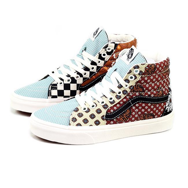 Giày Vans UA SK8-Hi Tiger Patchwork - VN0A4BV61IO