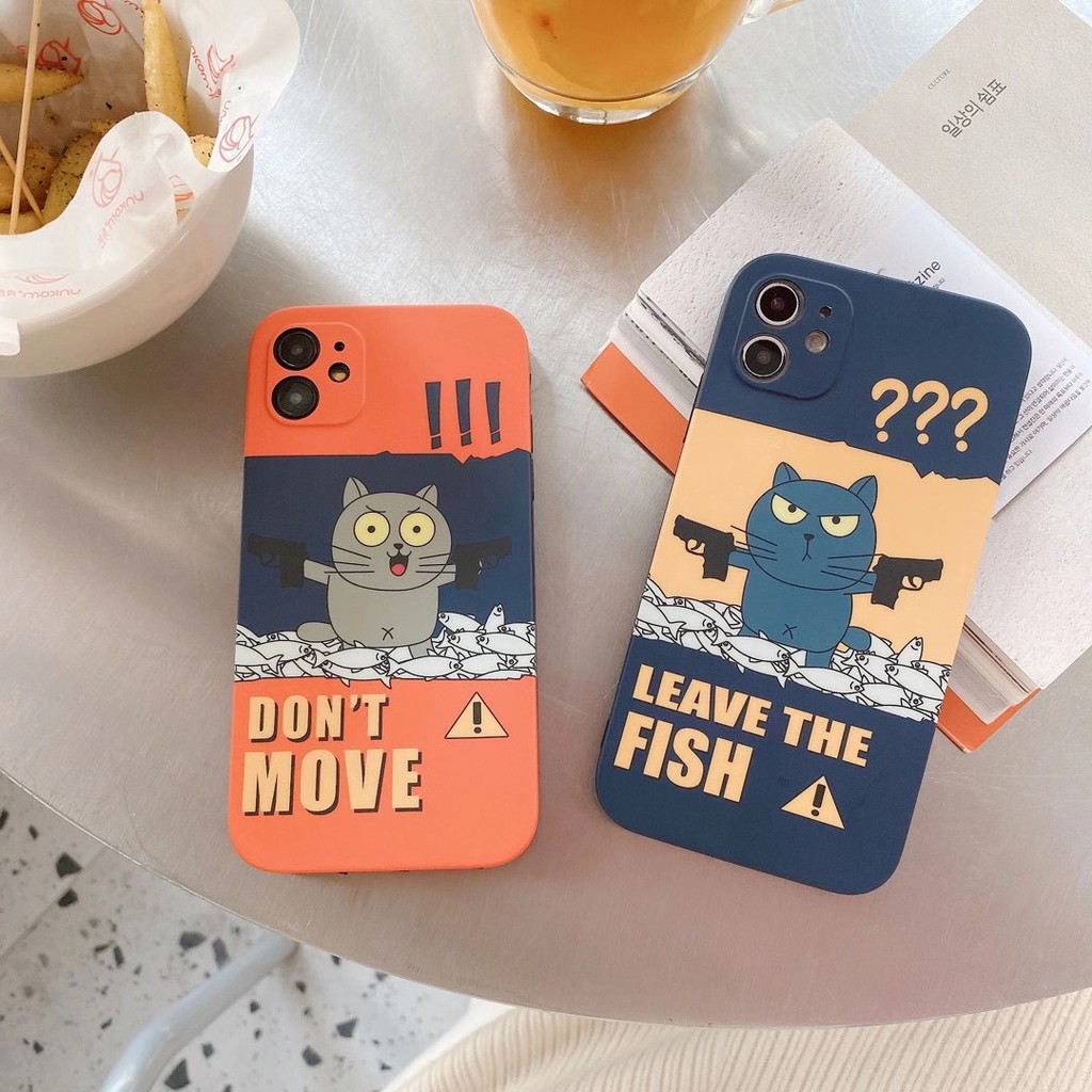 Ốp Điện Thoại Hình Mèo Dễ Thương Cho Iphone 11 Pro Max X Xr Xs Max 7 8 Plus Se 2020 12 12 Mini Pro Pro Max | BigBuy360 - bigbuy360.vn