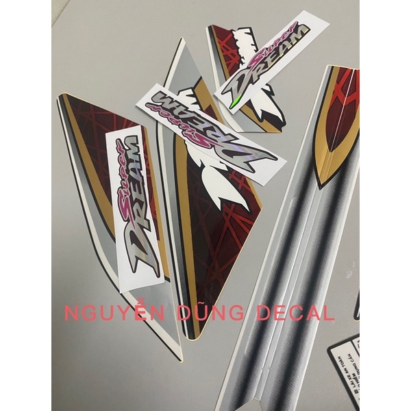 Bộ tem  Super Dream đời 2010_ NguyenDungdecal