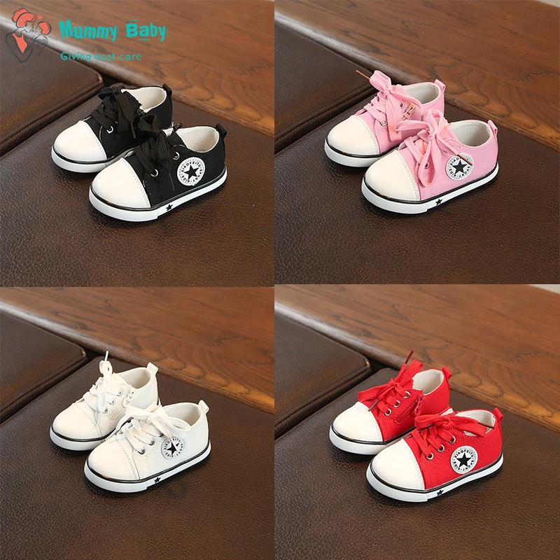 Giày Thể Thao Canvas Siêu Nhẹ Cho Bé