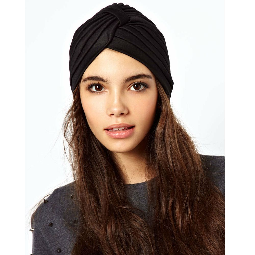 Khăn Turban Quấn Đầu Co Giãn Nhiều Màu Sắc Phong Cách Hồi Giáo Dành Cho Nữ Mihan