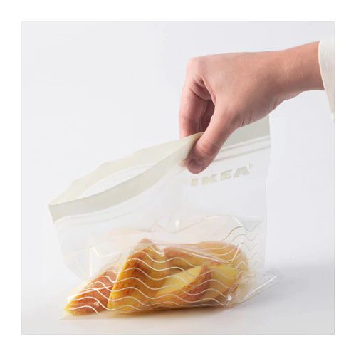 Set 50 túi zip lock ghi chính hãng IKEA an toàn đựng thực phẩm