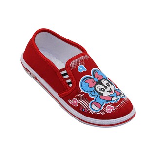 [SALE XẢ HÀNG] GIÀY LƯỜI BÉ GÁI HỌC SINH BITA'S GVBG.73 (ĐỎ + HỒNG + XANH JEAN) - BITAS