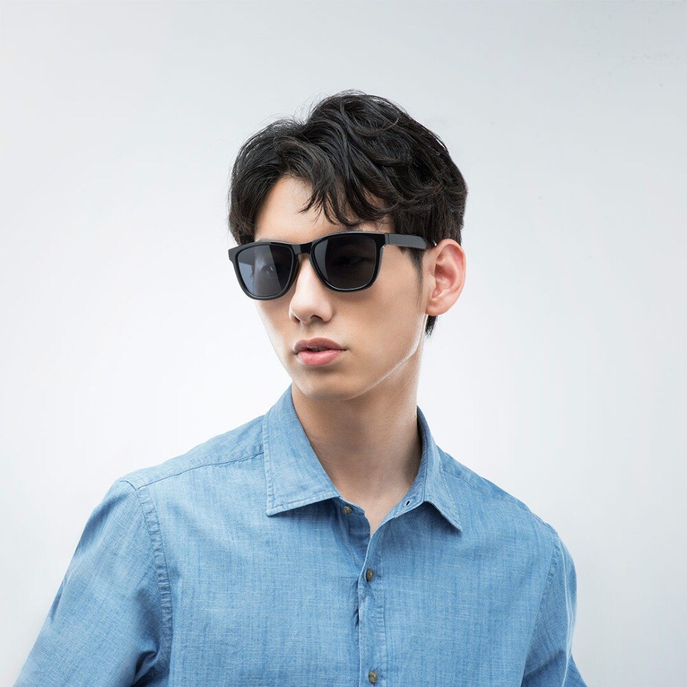 Kính Mát Phân Cực Gọng Vuông Chống Tia UV Phong Cách Cổ Điển Xiaomi Mijia